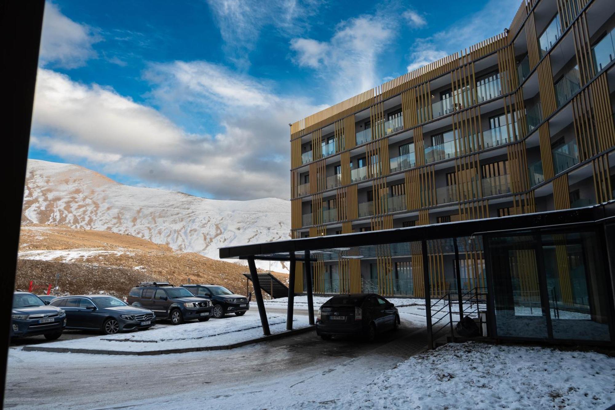 Ferienwohnung New Gudauri Atrium Exterior foto